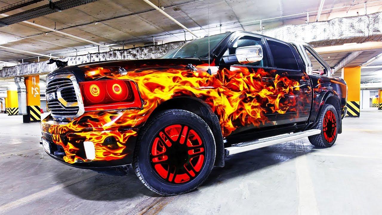 เปลี่ยนรถให้เป็นงานศิลปะด้วยแอร์บรัช