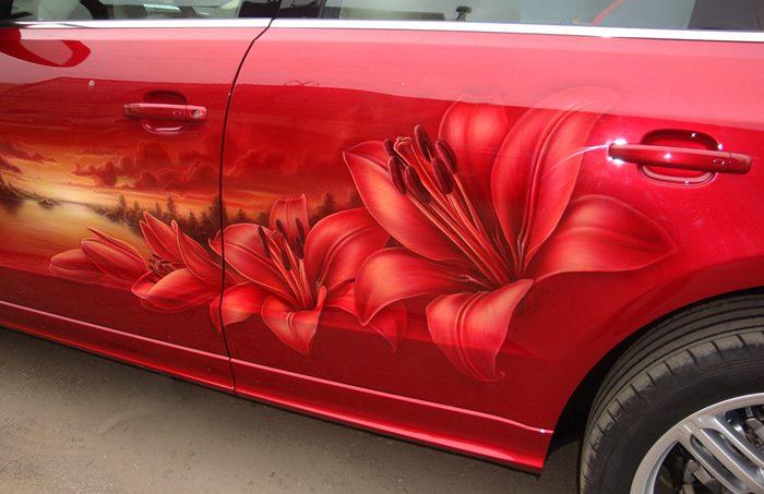 แต่งรถด้วยศิลปะพ่นสี